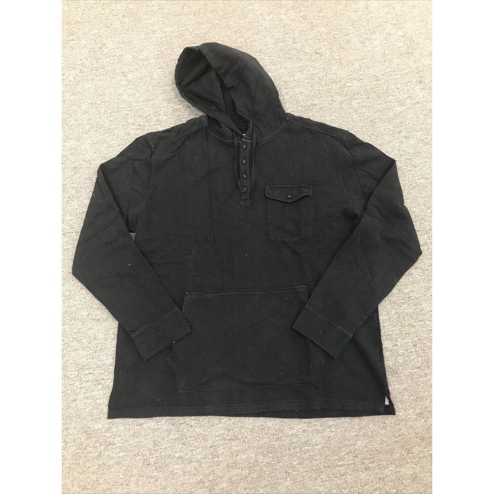 Men’s XXL Gilded Age Regatta Terry Knit Black Pullover 5440 MSRP $149
